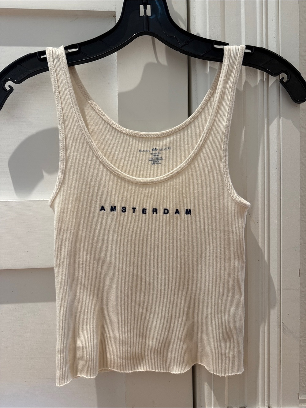 ✨ Like New Brandy Melville Amsterdam Ribbed Tank Top ✨